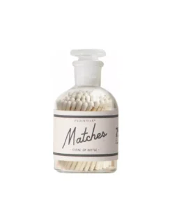 Bouteille D'allumettes - Blanche - Paddywax