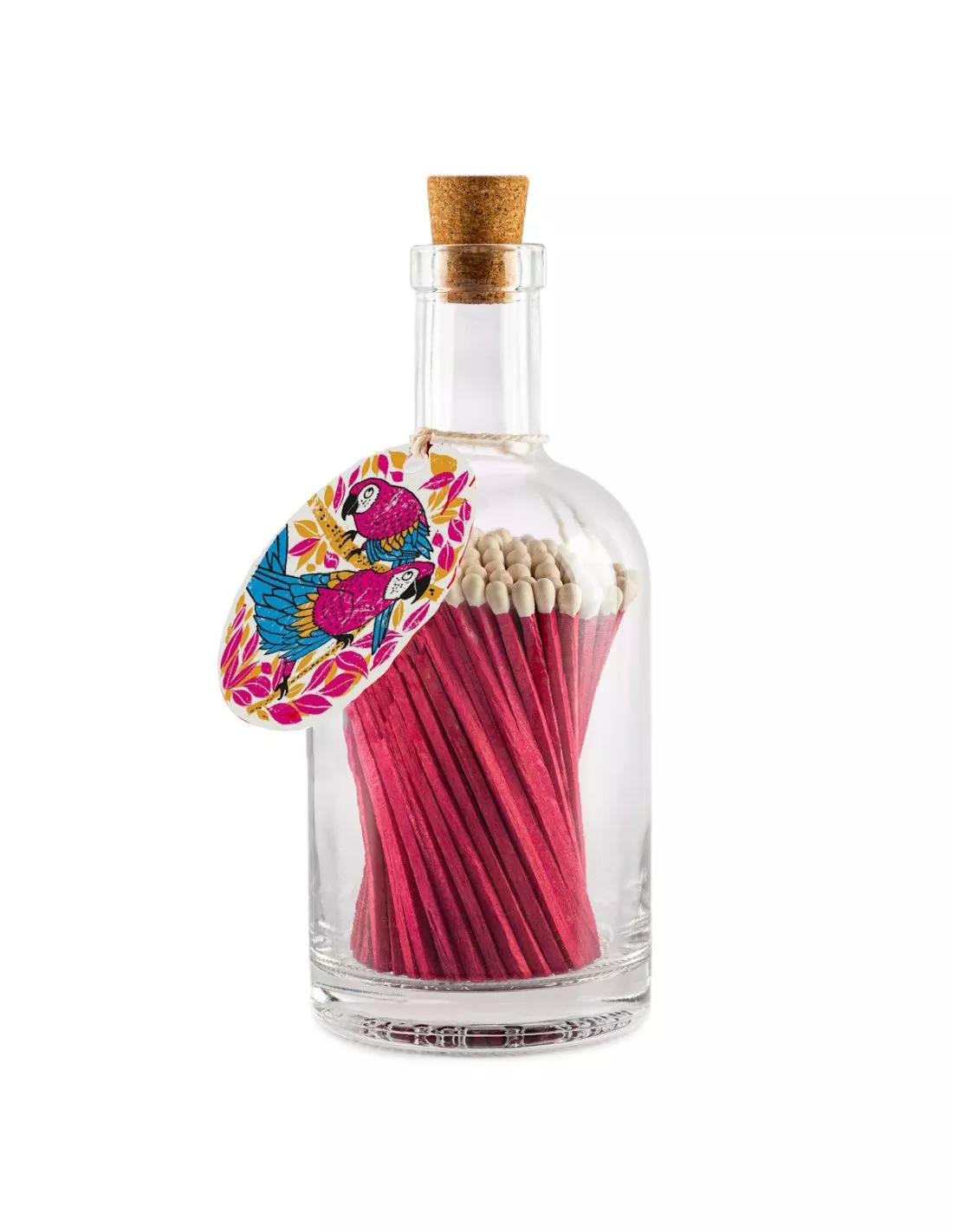 The Archivist Bouteille d'Allumettes "Parrots" 125 Unités – Design Vintage & Perroquets Exotiques 1 The Archivist Bouteille d'Allumettes "Parrots" 125 Unités – Design Vintage & Perroquets Exotiques