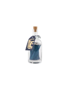 The Archivist Elephant Vintage Illustration – Luxury Glass Match Bottle with Long Safety Matches