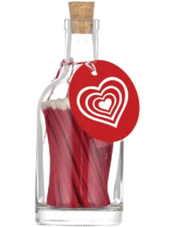 Bouteille D'allumettes - Red Heart - The Archivist