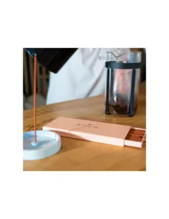 Bloom Bubble Shell - Coffret de 40 Bâtons d'Encens Naturels - Mandarine, Muscade & Bois de Santal -Jolie Bougies Soldes bubble shell 40 batons d encens mandarine muscade bois de santal 5