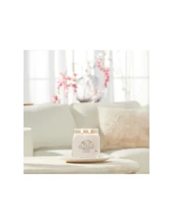 Yankee Candle Cachemire Délicat - Moyenne Bougie 2 Mèches