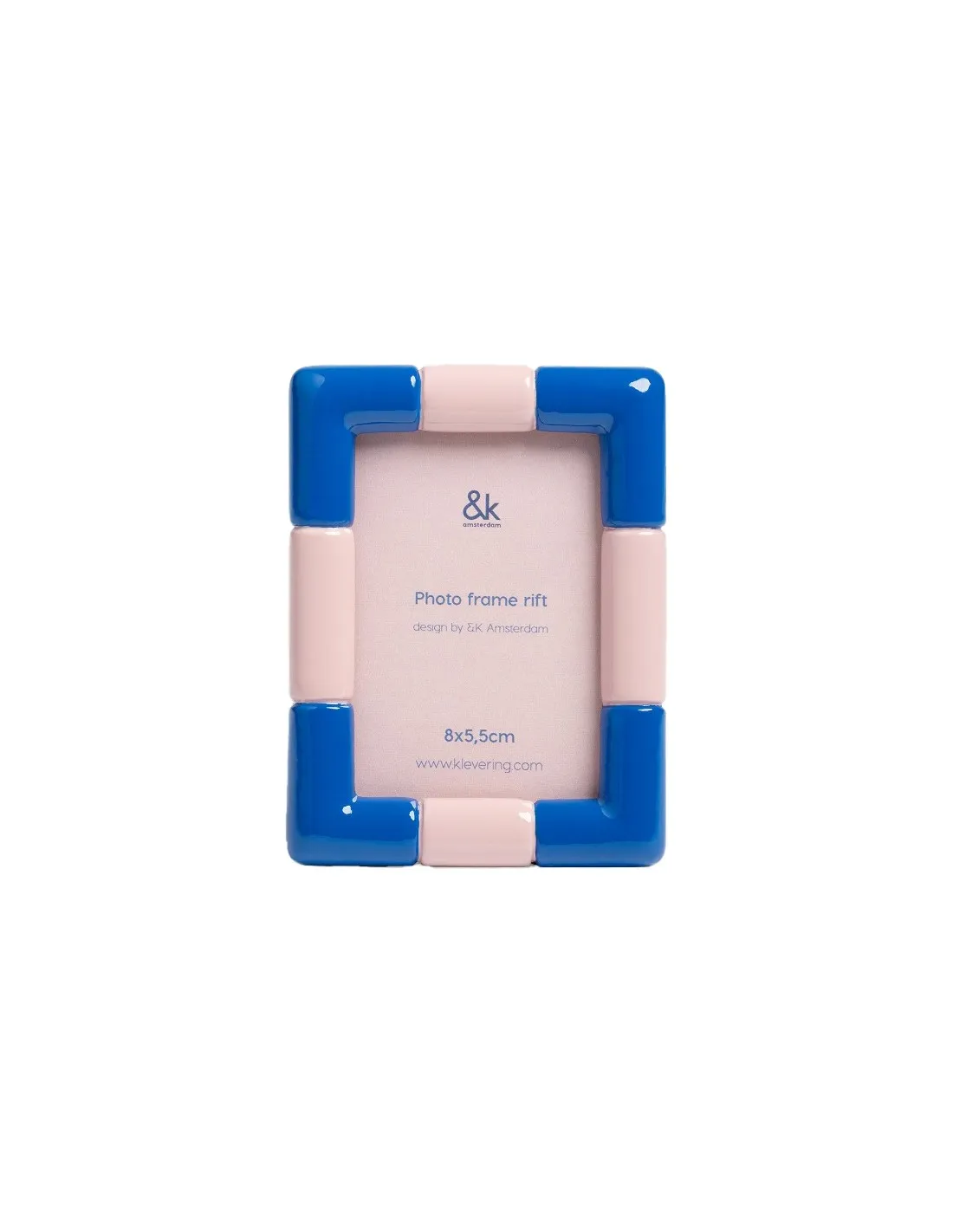 & Klevering Cadre Photo - Bleu Rose Klevering 1 & Klevering Cadre Photo - Bleu Rose Klevering