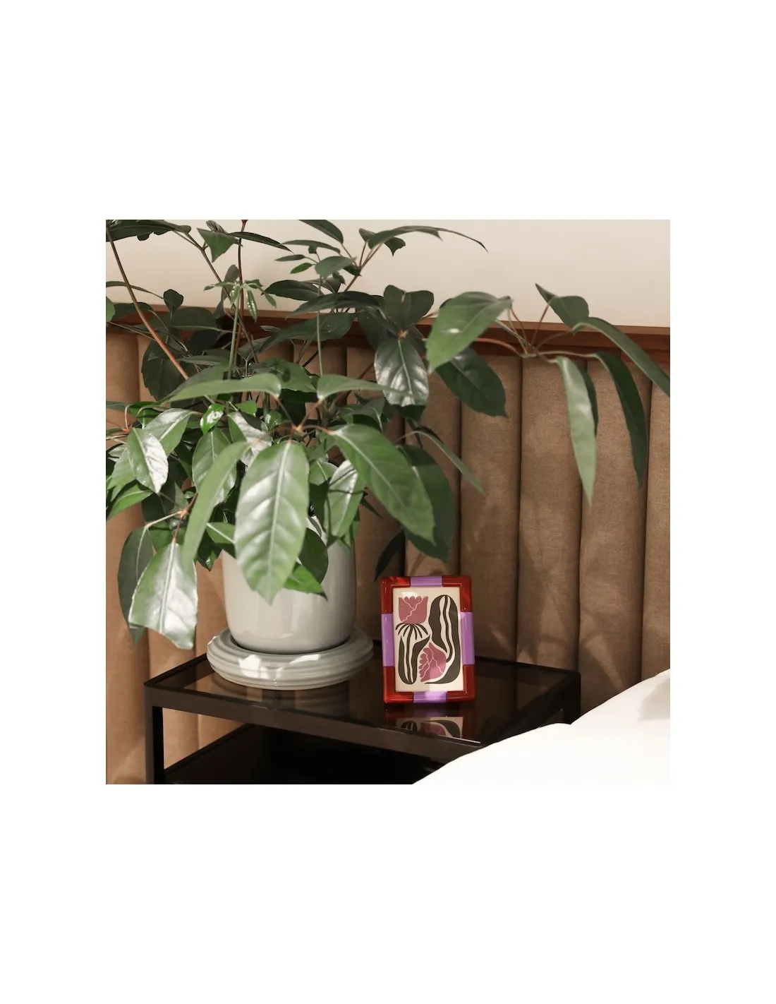 & Klevering Cadre Photo - Bordeaux Violet Klevering 2 & Klevering Cadre Photo - Bordeaux Violet Klevering – Image 2