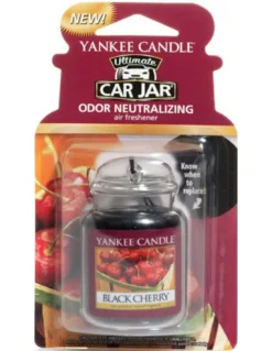 Yankee Candle Car Jar Black Cherry - Cerises