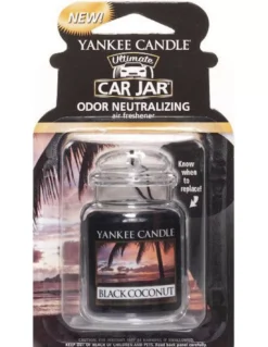 Yankee Candle Car Jar Black Coconut