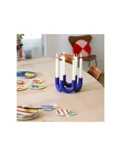 & Klevering Chandelier Churros - Rose -Jolie Bougies Soldes chandelier churros rose 7