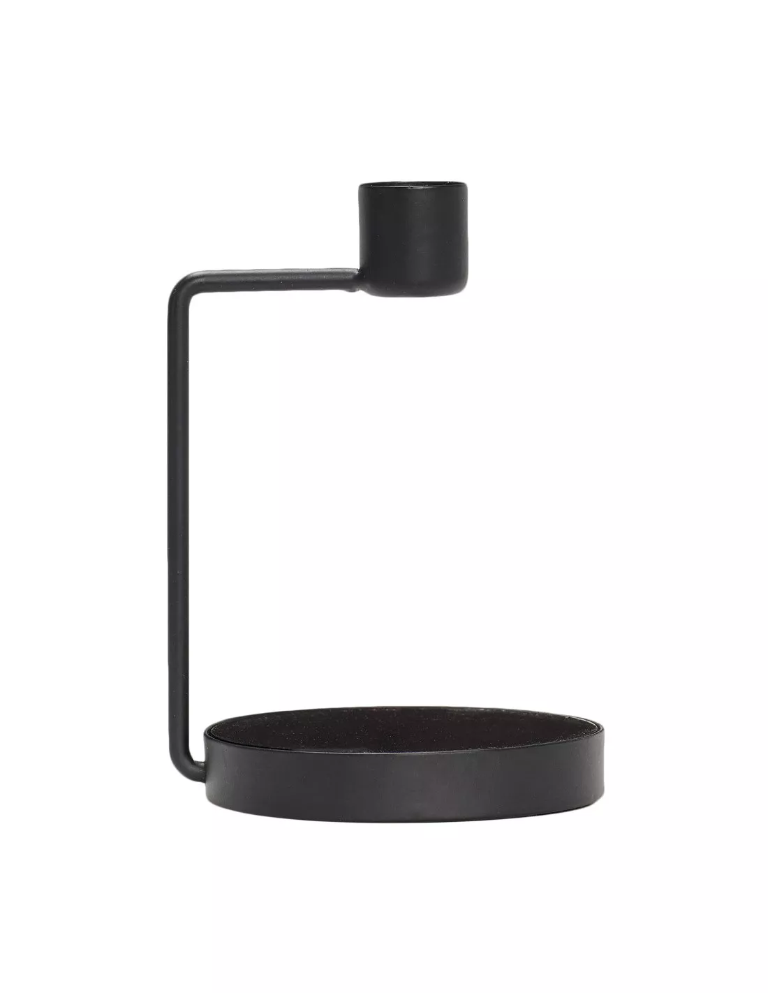 Hübsch Chandelier Minimaliste en Métal et Verre Noir – Bougeoir Design Scandinave 1 Hübsch Chandelier Minimaliste en Métal et Verre Noir – Bougeoir Design Scandinave