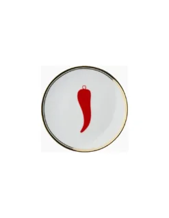 Chili Pepper - Assiette Déco Bitossi 17 Cm