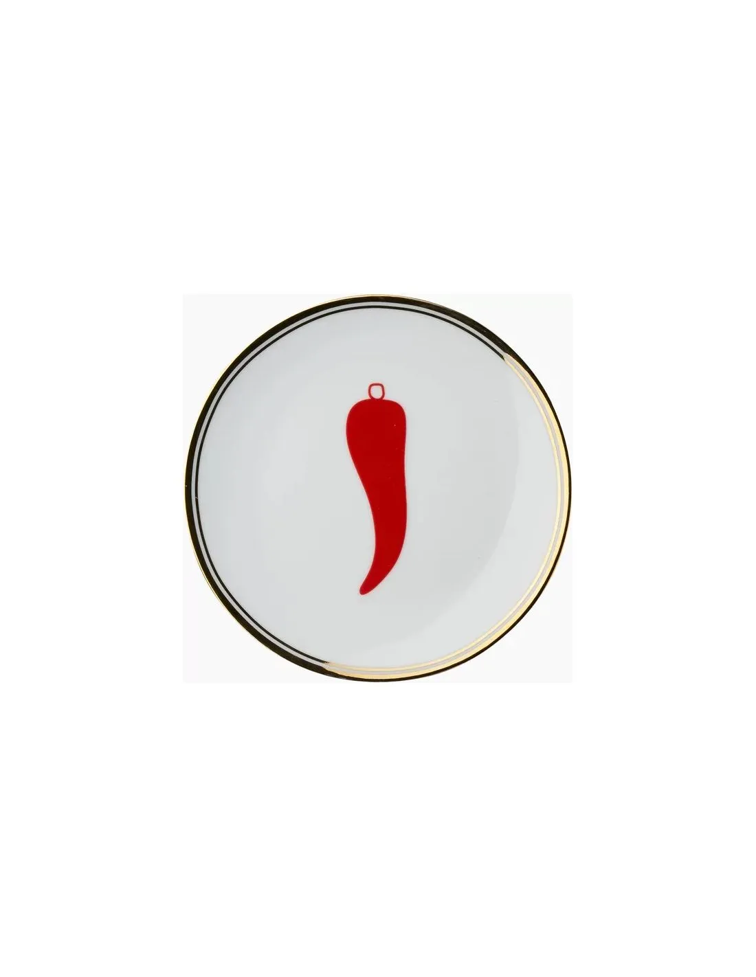 Chili Pepper - Assiette Déco Bitossi 17 Cm 1 Chili Pepper - Assiette Déco Bitossi 17 Cm