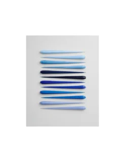 Cierge Bleu Outremer Mat 32 Cm -Jolie Bougies Soldes cierge bleu outremer mat 32 cm 2