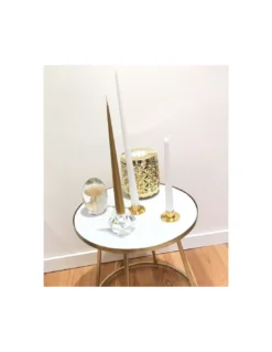 Cierge Doré Or 32cm 7 Cierge Doré Or 32cm -Jolie Bougies Soldes cierge dore or 32cm 2