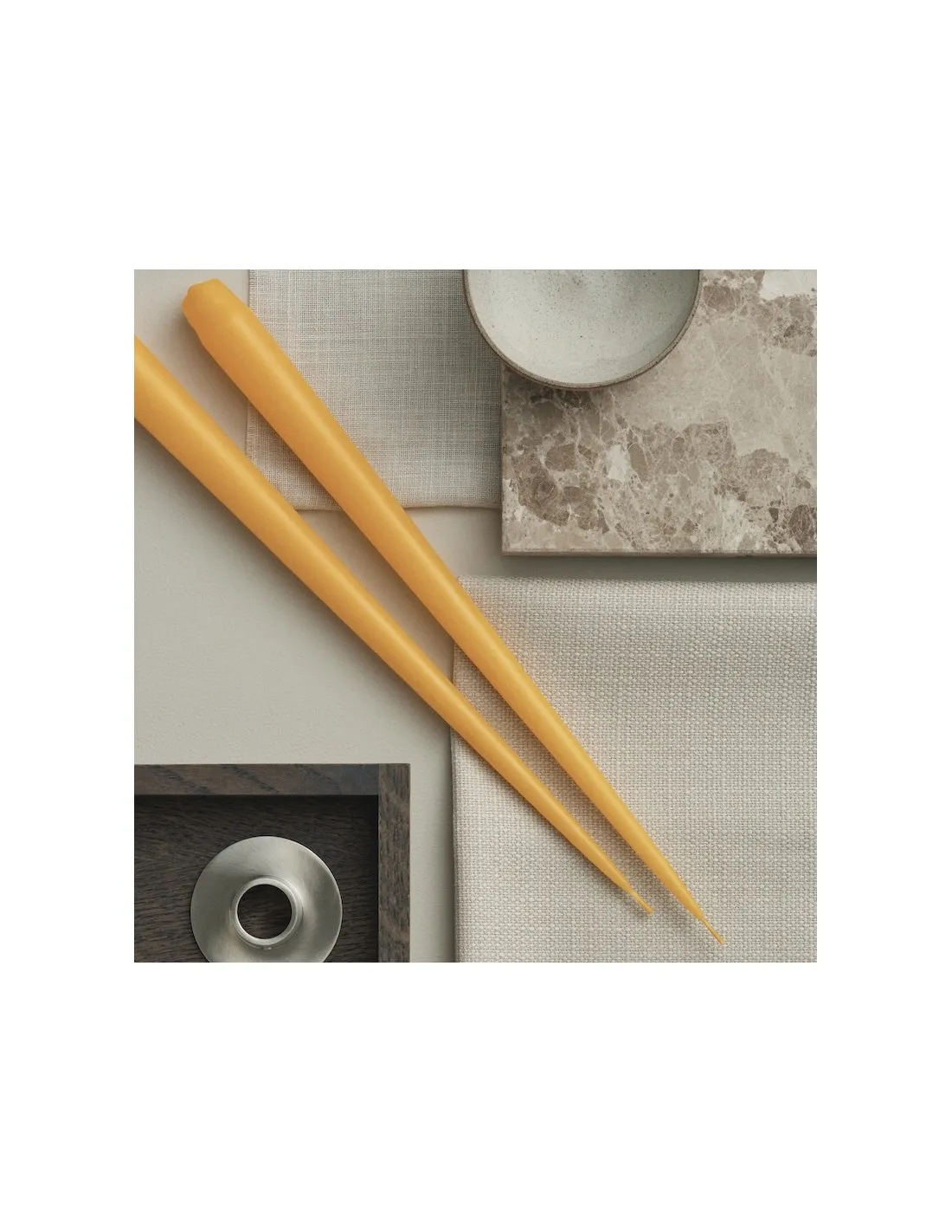 Cierge Mangue 32cm Ester & Erik 2 Cierge Mangue 32cm Ester & Erik – Image 2