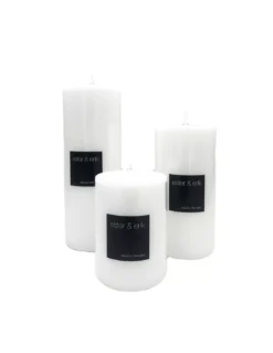 Cierge Pilier Blanc 20 Cm -Jolie Bougies Soldes cierge pilier blanc 20 cm 2