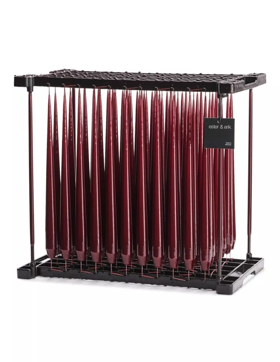 Cierge Vin Rouge Laqué 32 Cm 1 Cierge Vin Rouge Laqué 32 Cm