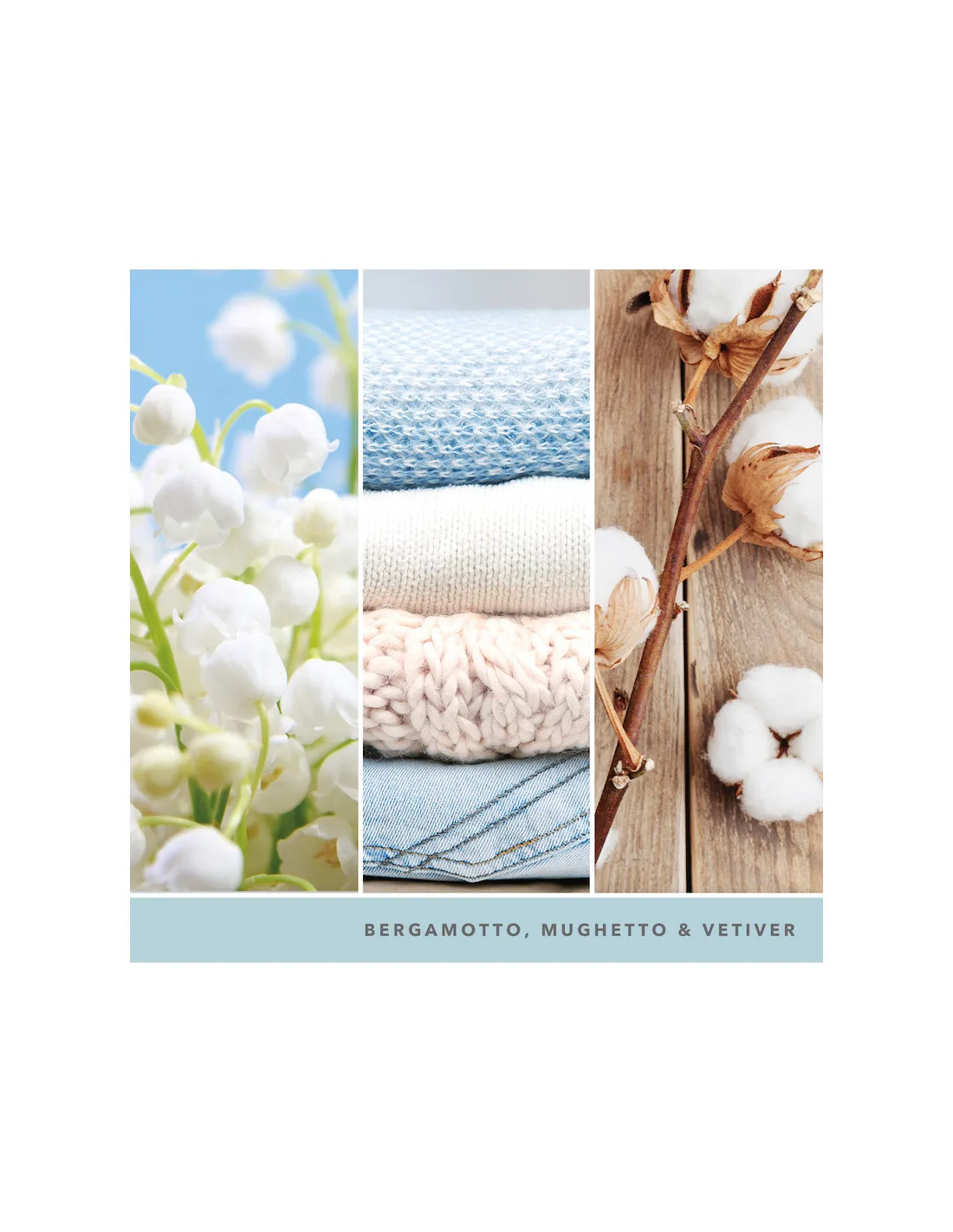 Yankee Candle Clean Cotton - Moyenne Bougie 2 Mèches 2 Yankee Candle Clean Cotton - Moyenne Bougie 2 Mèches – Image 2