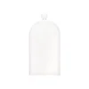 Maison Berger Cloche en Verre 20 cm avec Bouton - Accessoire de Protection Bougie Luxe