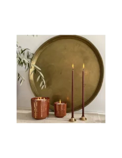 Coffret 10 Cierges Et Allumettes Longues - Pomme D'amour -Jolie Bougies Soldes coffret 10 cierges et allumettes longues pomme d amour 2