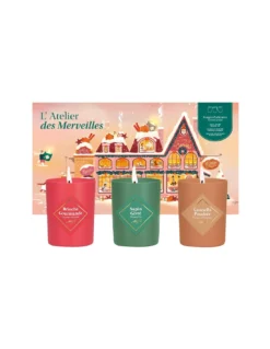 Coffret 3 Bougies De Noël - My Jolie Candle
