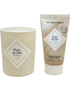 Coffret Bougie Et Crème Fleur De Thé
