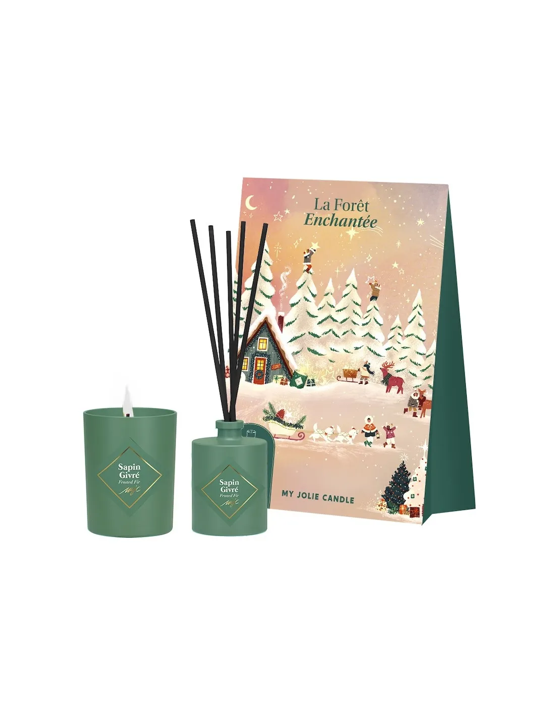 Coffret La Fôret Enchantée - My Jolie Candle 2 Coffret La Fôret Enchantée - My Jolie Candle – Image 2