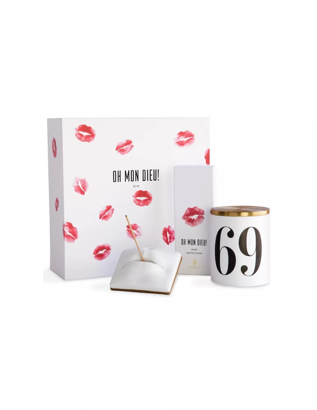 Coffret Luxe Oh Mon Dieu Bougie Encens - L'Objet 1 Coffret Luxe Oh Mon Dieu Bougie Encens - L'Objet