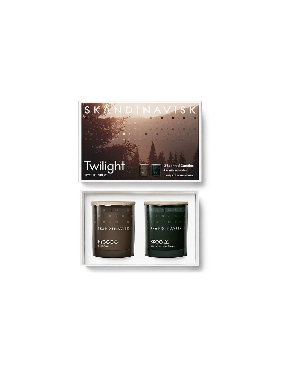 Coffret Twilight 2 Bougies - Skandinavisk 1 Coffret Twilight 2 Bougies - Skandinavisk