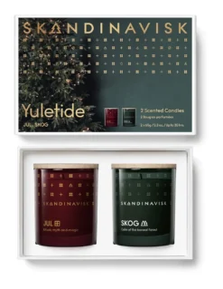 Coffret Yuletide 2 Bougies - Skandinavisk