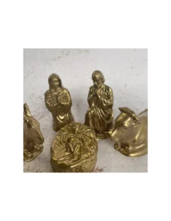 Crèche Or - Ciergerie Des Prémontrés -Jolie Bougies Soldes creche or ciergerie des premontres 2