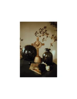 Croix Coeur De Lumière - Violet - Ciergerie Des Prémontrés -Jolie Bougies Soldes croix coeur de lumiere violet ciergerie des premontres 4