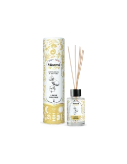 Mistral des Sens Diffuseur de Parfum Linge Propre – Fragrance Artisanale de Provence à Bâtonnets