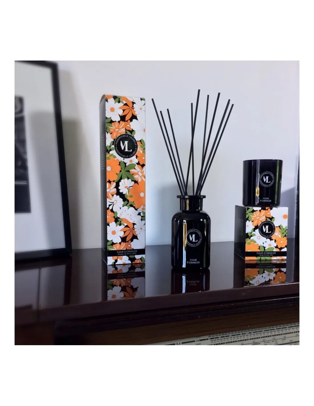 Mademoiselle Lulubelle Diffuseur Fleur d'Oranger – Parfum de Maison Haut de Gamme 200ml 3 Mademoiselle Lulubelle Diffuseur Fleur d'Oranger – Parfum de Maison Haut de Gamme 200ml – Image 3