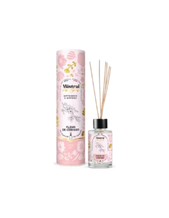Mistral Des Sens Fleur De Cerisier – Diffuseur à Bâtonnets Artisanal de Provence