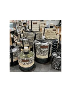 Côté Bougie Figue Macramé Blanc – Parfum de Maison Artisanal Diffuseur 500ml -Jolie Bougies Soldes diffuseur macrame figue 500ml 2