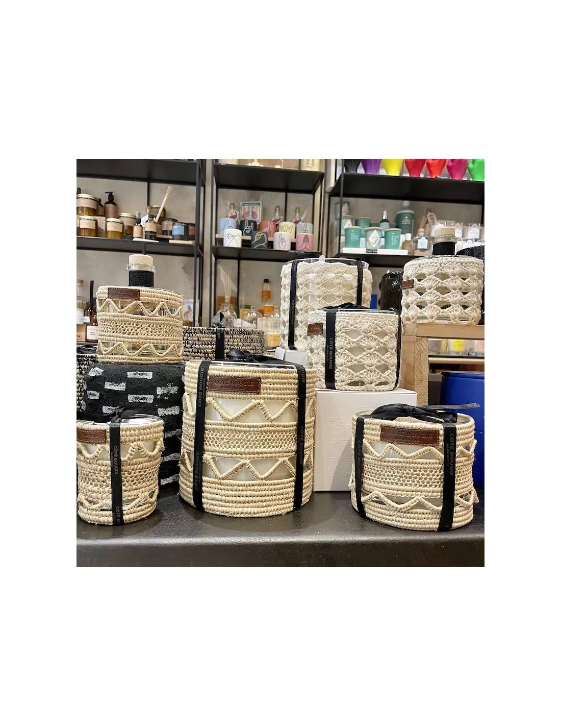 Diffuseur Raphia Dina - Fleur Oranger 500ml 3 Diffuseur Raphia Dina - Fleur Oranger 500ml – Image 3