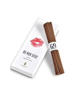 L'Objet Encens Oh Mon Dieu – Bâtonnets de Parfum de Maison – Cuir, Cognac et Rose