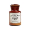Geranium And Basil - Apothecary Candle Paddywax