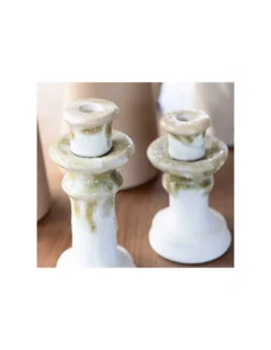 Grand Bougeoir Elba Andrea House – Verre Transparent Design Contemporain 19,5 cm -Jolie Bougies Soldes grand bougeoir elba andrea house 4