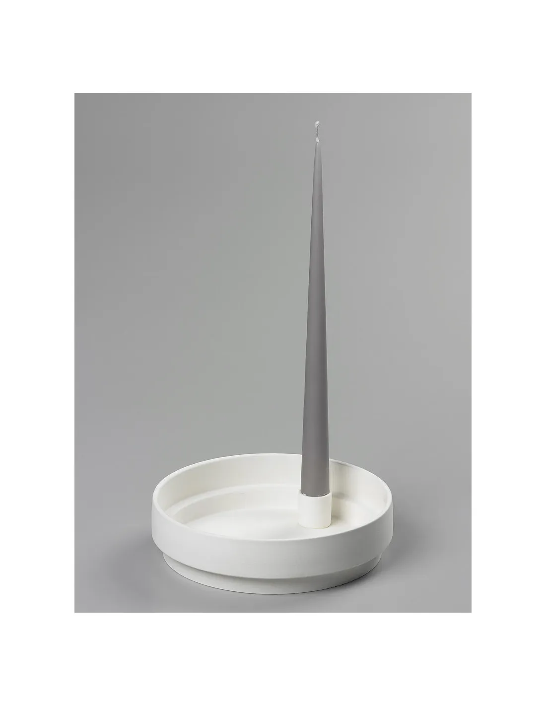 Grand Bougeoir Orbital Step Blanc – Design Architectural & Porte-Plante Aery Living 2 Grand Bougeoir Orbital Step Blanc – Design Architectural & Porte-Plante Aery Living – Image 2