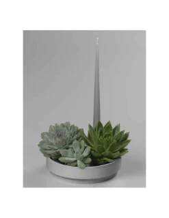 Grand Bougeoir Orbital Step Aery Living Gris – Support Cierge et Cache-pot Minimaliste 6 Grand Bougeoir Orbital Step Aery Living Gris – Support Cierge et Cache-pot Minimaliste -Jolie Bougies Soldes grand bougeoir orbital step gris 2