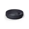 Grand Bougeoir Orbital Step Aery Living Gris Anthracite – Porte-Bougie et Mini Cache-Pot Design