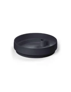 Grand Bougeoir Orbital Step Aery Living Gris Anthracite – Porte-Bougie et Mini Cache-Pot Design