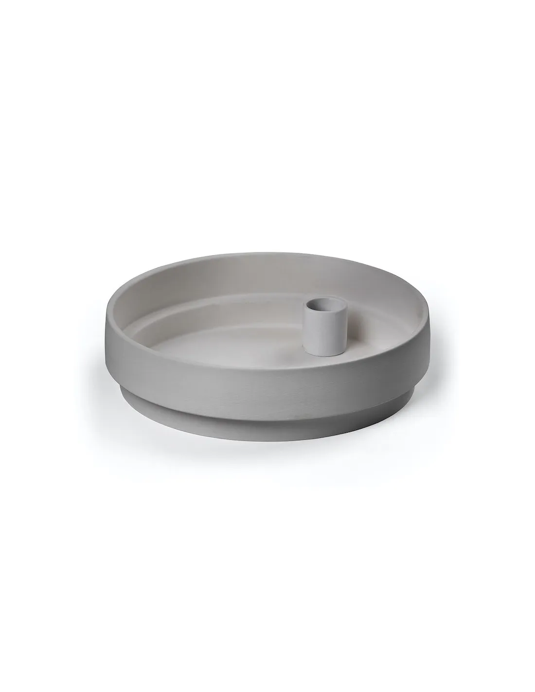 Grand Bougeoir Orbital Step Aery Living Gris – Support Cierge et Cache-pot Minimaliste 1 Grand Bougeoir Orbital Step Aery Living Gris – Support Cierge et Cache-pot Minimaliste
