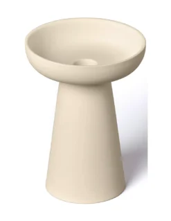 Grand Bougeoir Porcini Crème Aery Living – Porte-Bougie Design pour Cierges et Piliers