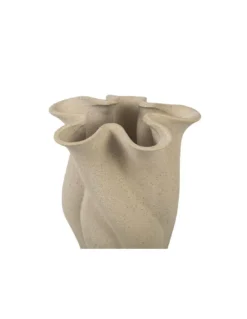 Grand Vase Flor Andrea House – Design Organique Sculptural Blanc Céramique -Jolie Bougies Soldes grand vase flor andrea house 2