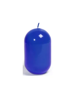 & Klevering Grande Bougie Blob - Bleu Foncé