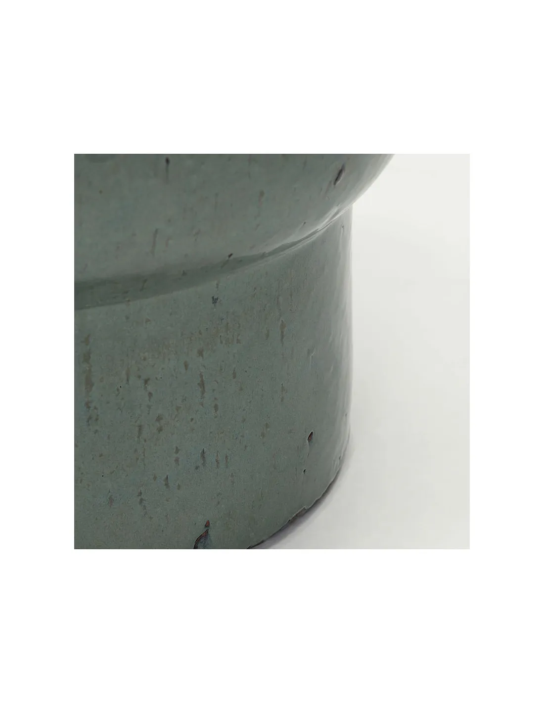 House Doctor Jardinière Verte en Terre Cuite – Grand Pot de Fleurs Artisanal 50x55 cm 3 House Doctor Jardinière Verte en Terre Cuite – Grand Pot de Fleurs Artisanal 50x55 cm – Image 3