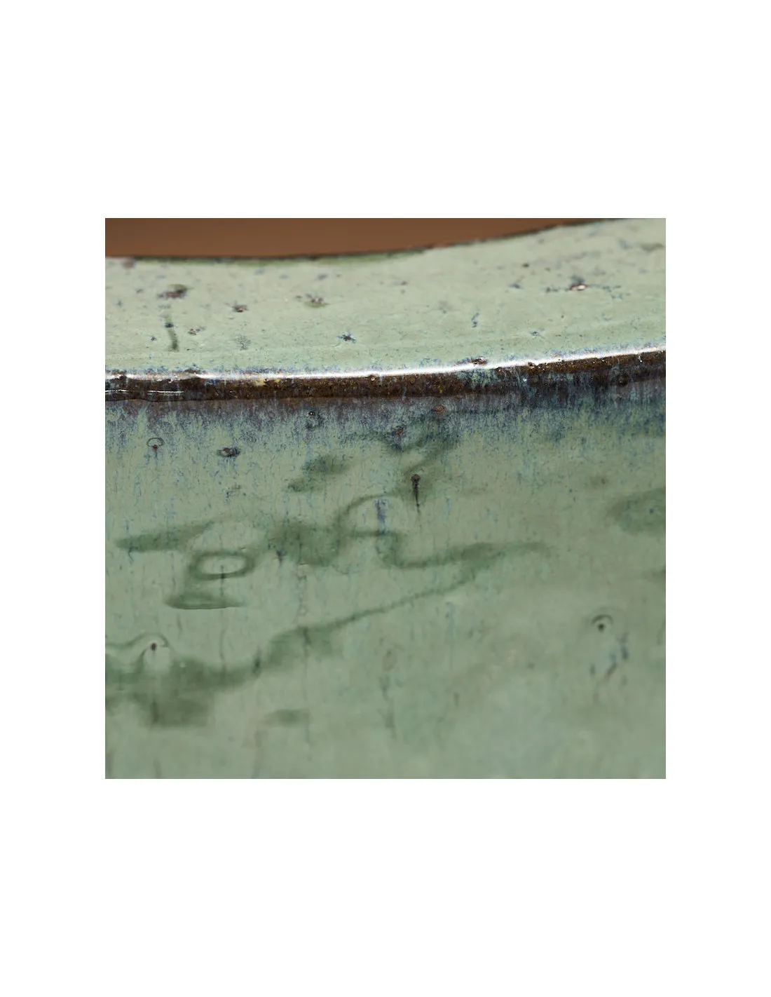 Jardinière Verte Faïence 60x32 Cm - House Doctor 3 Jardinière Verte Faïence 60x32 Cm - House Doctor – Image 3