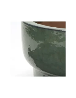 Jardinière Verte Faïence 60x32 Cm - House Doctor 8 Jardinière Verte Faïence 60x32 Cm - House Doctor -Jolie Bougies Soldes jardiniere verte faience 60x32 cm house doctor 3