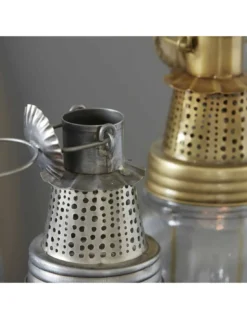 House Doctor Lanterne Fhia 22 Cm Zinc -Jolie Bougies Soldes lanterne fhia 22 cm zinc 2